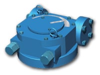 BRM, a part-turn reducer with high rigidity and stable.